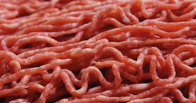 Receta carne molida aliñada