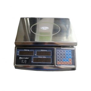 Balanza digital liquidadora inoxidable 30K bernalo