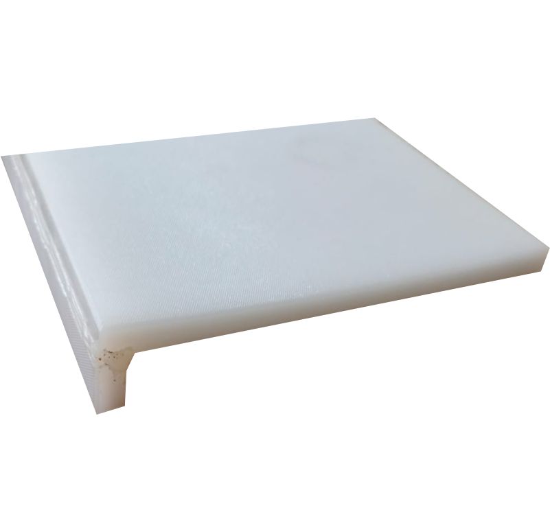 Tabla para picar blanca 30x100cm - Imagen 2